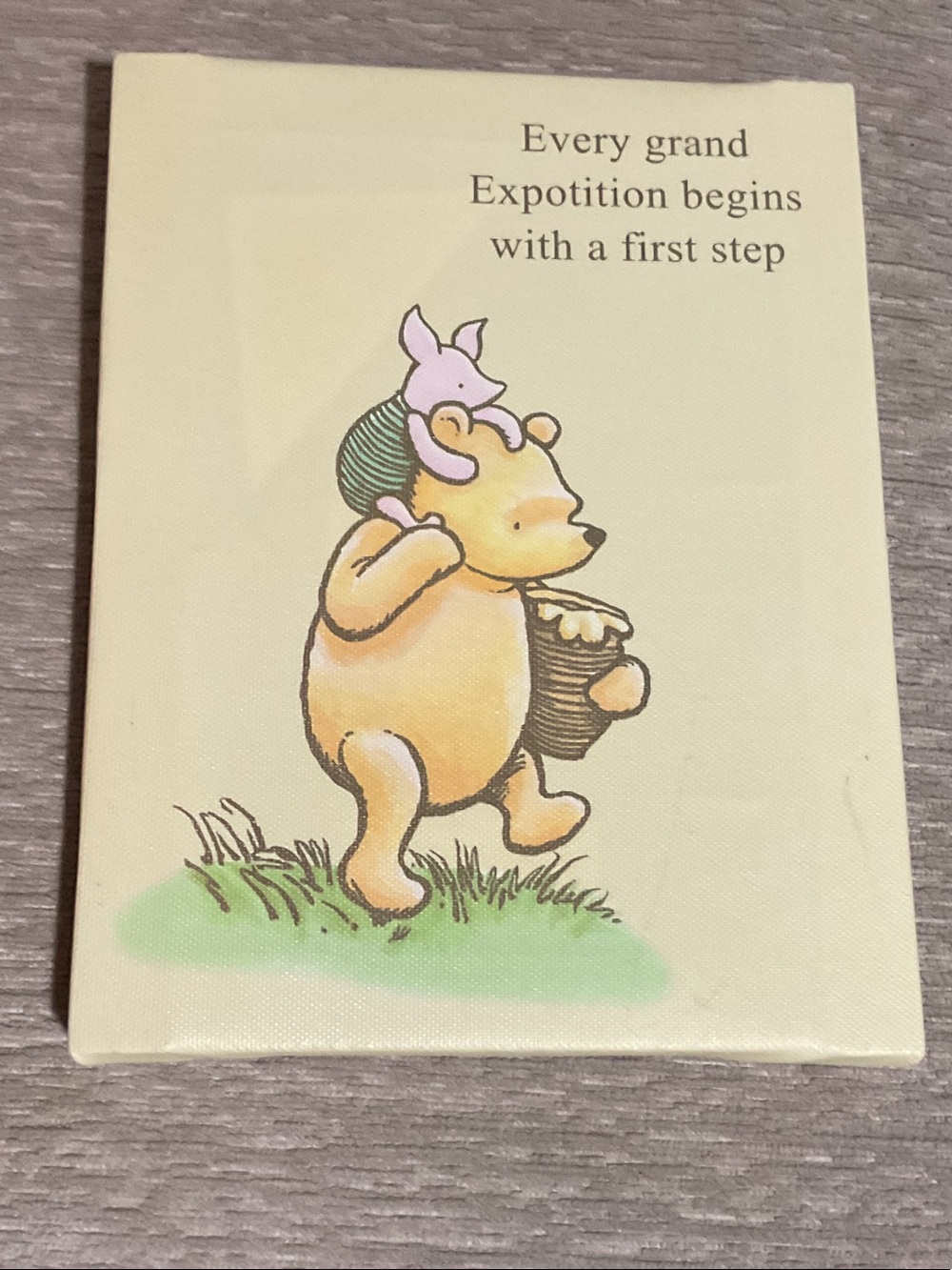 Disney Baby Winnie the Pooh Canvas Back - Pastel Trim